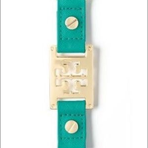 Tory Burch turquoise key chain
